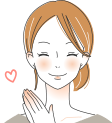 女性のイラスト